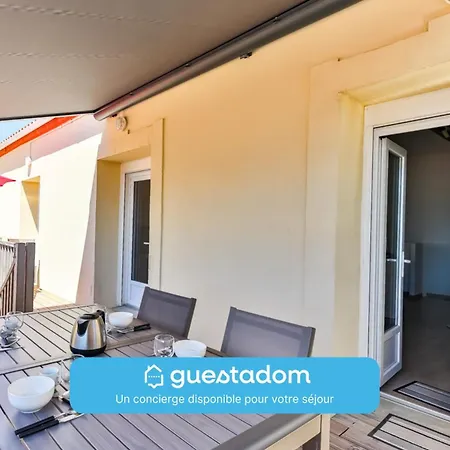 度假居 Cote Plage - 50M De La Plage - Terrasse 圣让-德蒙