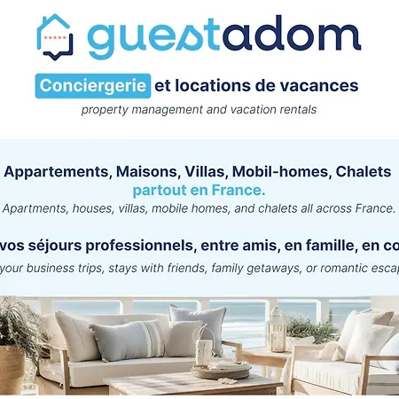 Сasa de vacaciones Côté Plage - Vue mer - Terrasse *