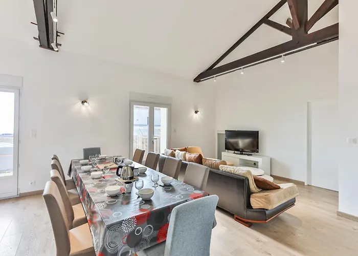 Cote - Vue - Terrasse בית נופש סן ז'אן דה מון